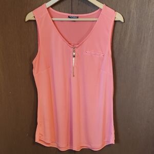 🍀Roz & Ali  Zipper Tank Top